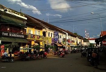 Rues de Siem Reap.